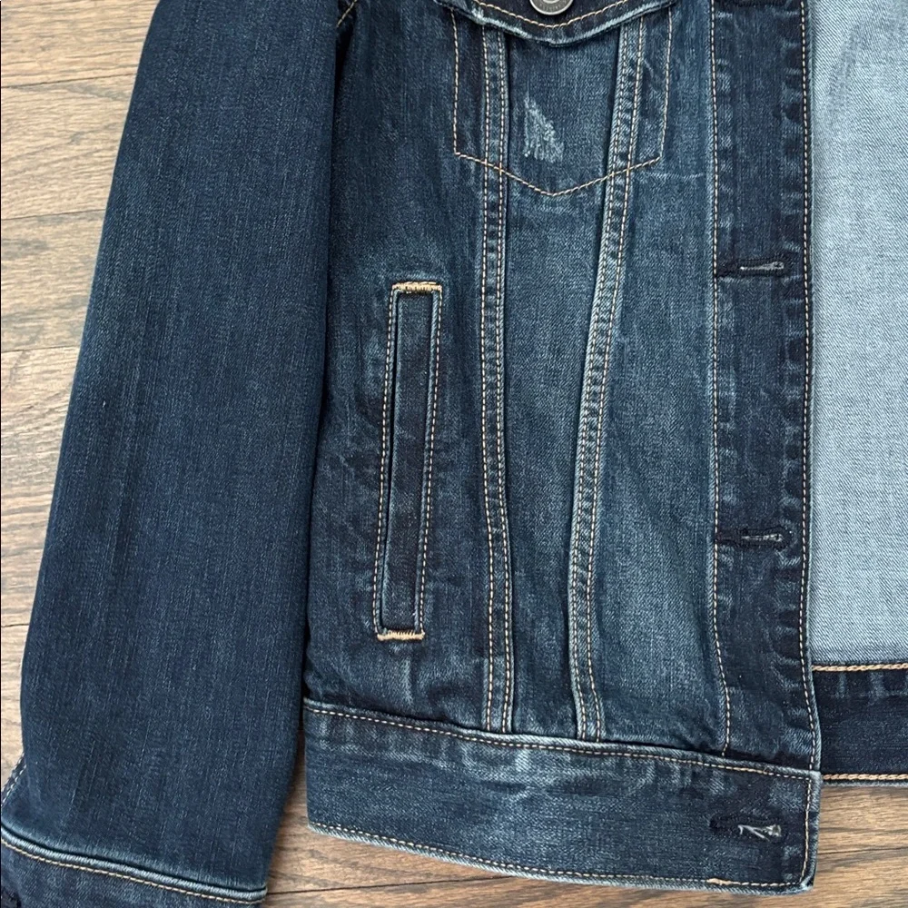 LC Lauren Conrad Dark Blue Jean Jacket